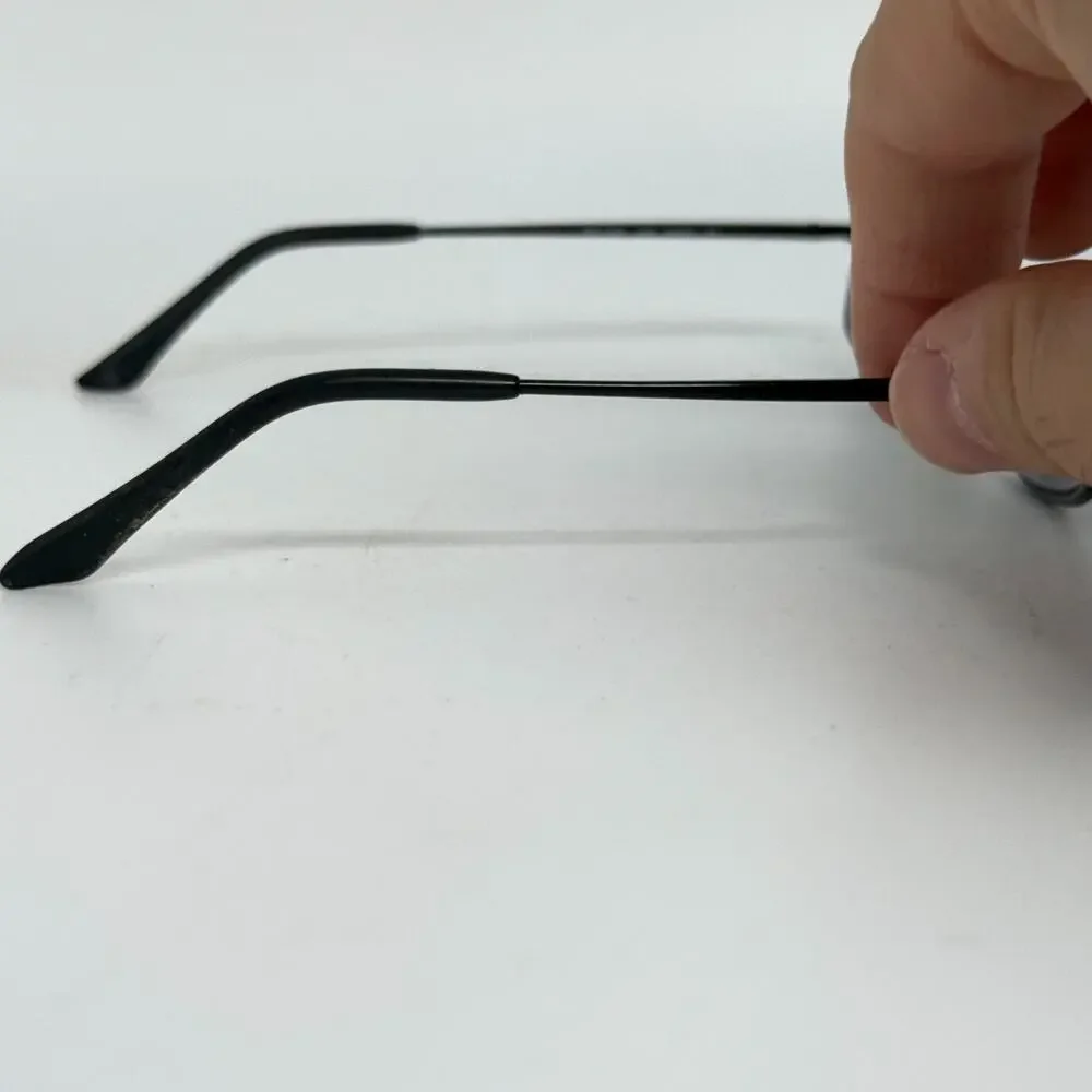 Ray-Ban RB 3198 006 Eyeglasses Frames 55-18 Black Lens need replaced‎ H20257